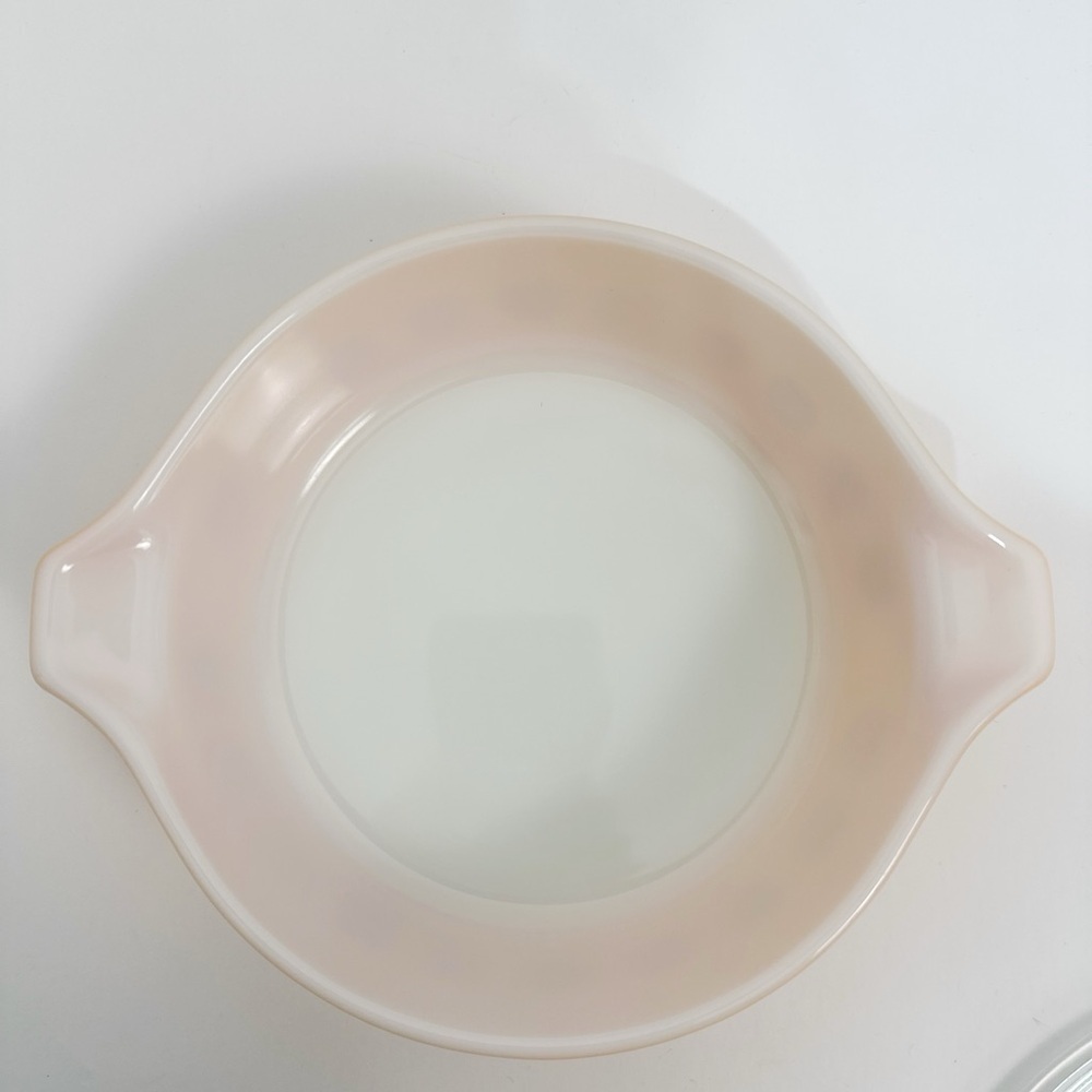 Pyrex Town & Country Cross Stitch Star Orange Casserole Dish With Lid - Picture 6 of 13